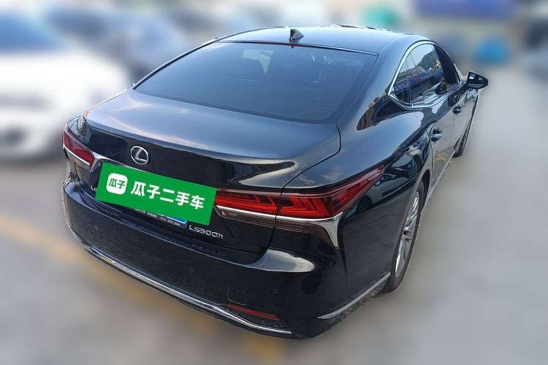 Used Lexus LS 2020 500h Luxury Edition China VI Standard Rear Right 45 Deg
