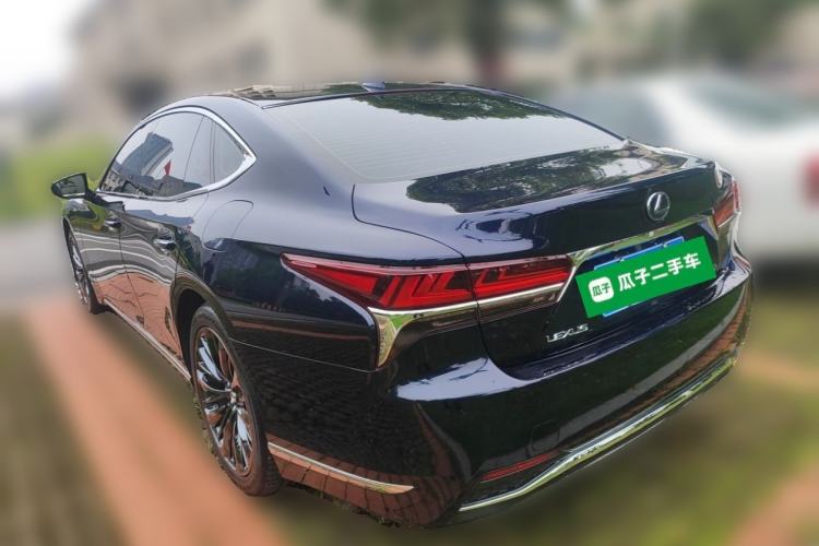 Used Lexus LS 2020 500h Luxury Edition China VI Standard Rear Left 45 Deg