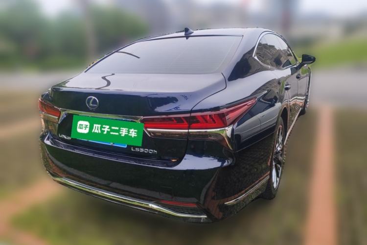 Used Lexus LS 2020 500h Luxury Edition China VI Standard Rear Right 45 Deg