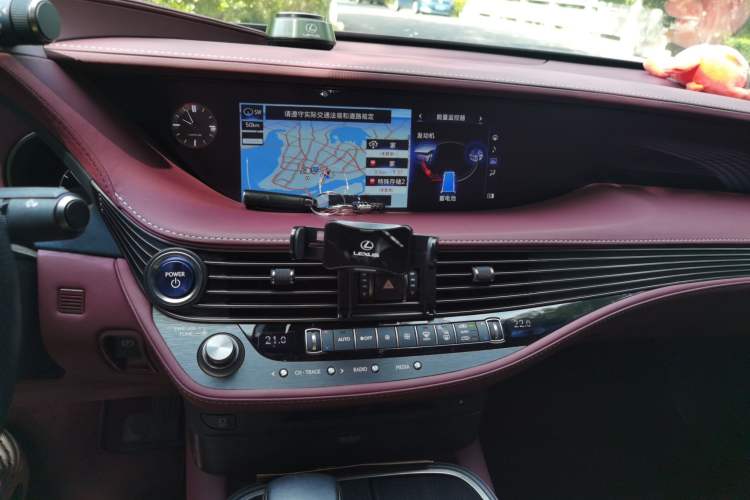 Used Lexus LS 2020 500h Executive Version China VI Standard Audio And AC Panel
