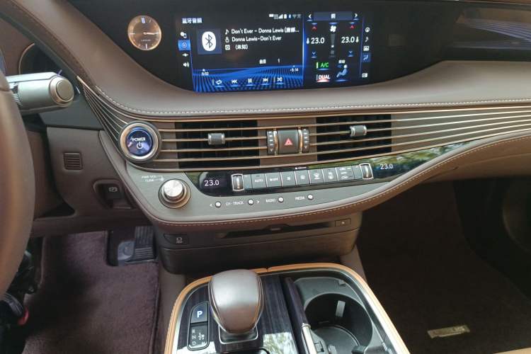 Used Lexus LS 2020 500h Excellence Edition China VI standard Audio And AC Panel