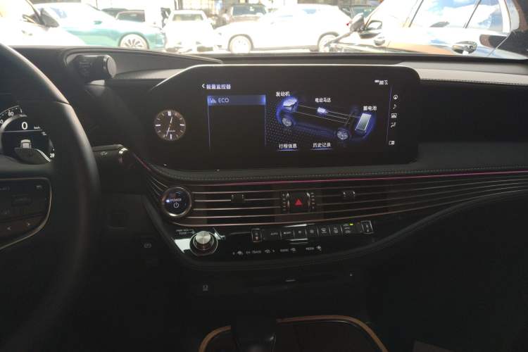 Used Lexus LS 2020 500h Excellence Edition China VI standard Audio And AC Panel