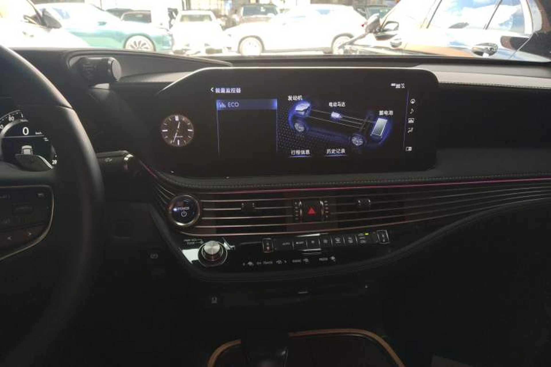 Used Lexus LS 2020 500h Excellence Edition China VI standard Audio And AC Panel