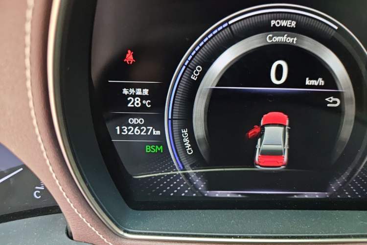 Used Lexus LS 2020 500h Luxury Edition China VI Standard Odometer Close Up