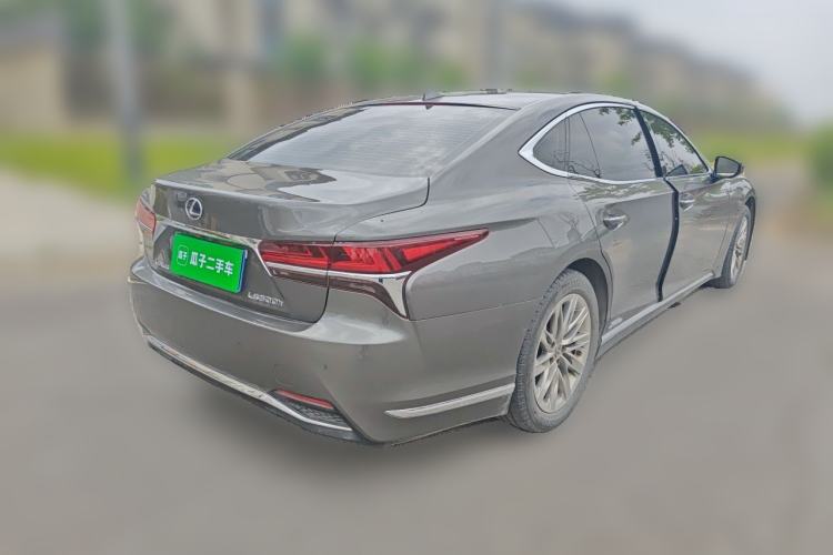 Used Lexus LS 2020 500h Luxury Edition China VI Standard Rear Right 45 Deg
