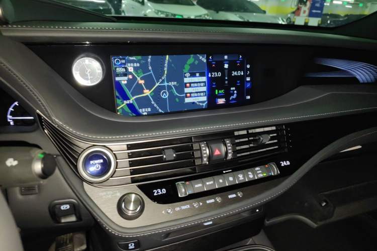 Used Lexus LS 2020 500h Excellence Edition China VI standard Audio And AC Panel