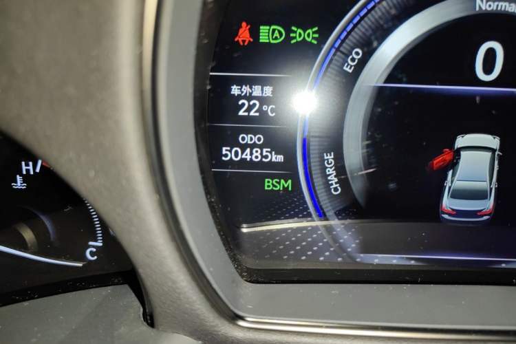 Used Lexus LS 2020 500h Excellence Edition China VI standard Odometer Close Up