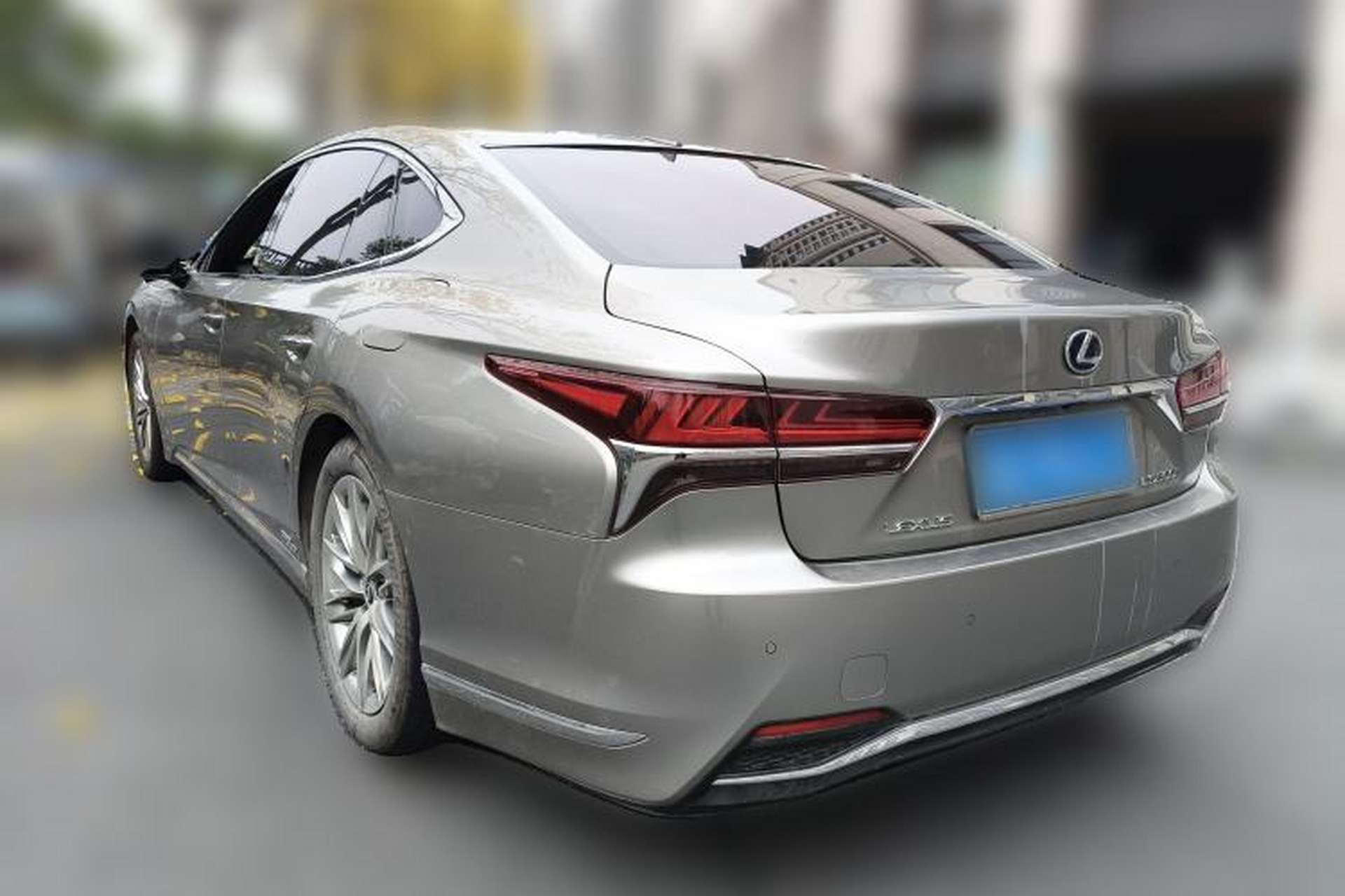Used Lexus LS 2020 500h Luxury Edition China VI Standard Rear Left 45 Deg