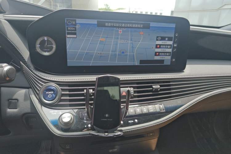 Used Lexus LS 2021 500h Luxury Edition Audio And AC Panel