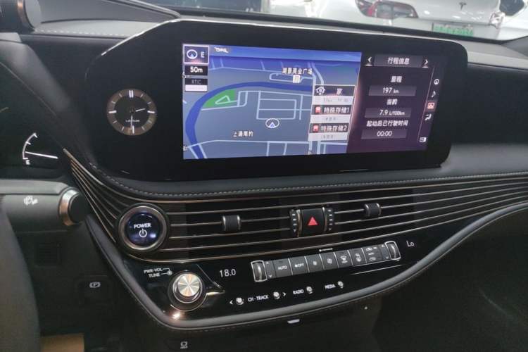 Used Lexus LS 2021 500h Zhenyue Edition Audio And AC Panel