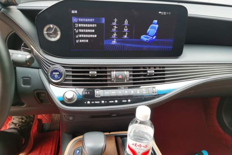 Used Lexus LS 2021 500h Zhenyue Edition Audio And AC Panel