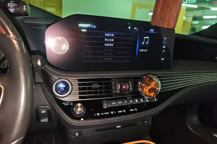 Used Lexus LS 2021 500h Zhenyue Edition Audio And AC Panel