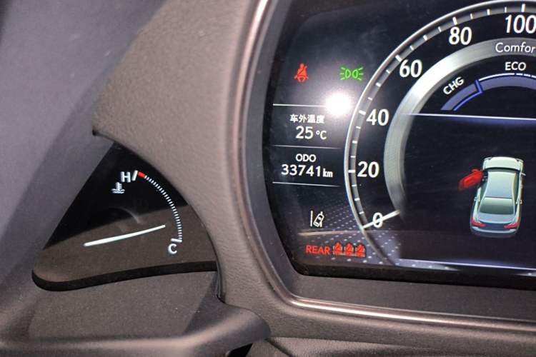 Used Lexus LS 2021 500h Excellence Edition Odometer Close Up