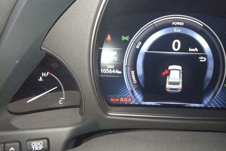 Used Lexus LS 2021 500h Luxury Edition Odometer Close Up