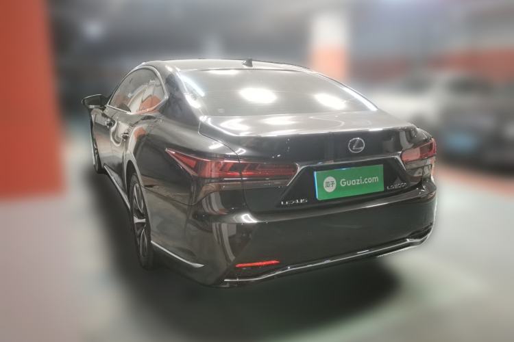 Used Lexus LS 2021 500h Excellence Edition Rear Left 45 Deg