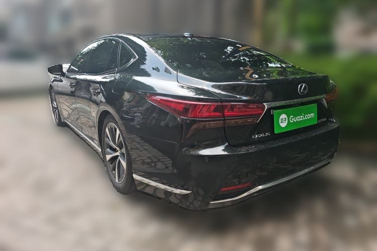 Used Lexus LS 2021 500h Excellence Edition Rear Left 45 Deg