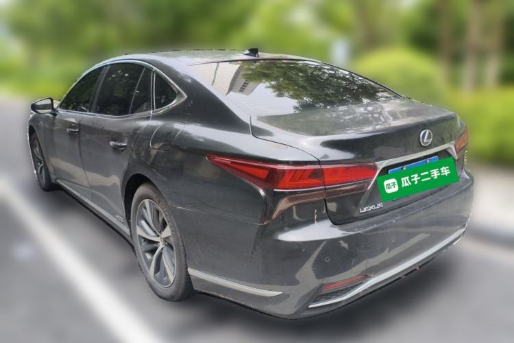 Used Lexus LS 2021 500h Excellence Edition Rear Left 45 Deg
