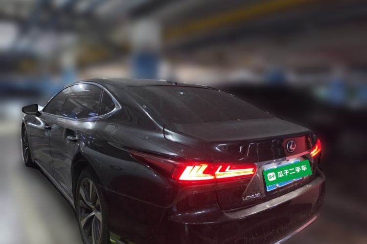 Used Lexus LS 2021 500h Excellence Edition Rear Left 45 Deg