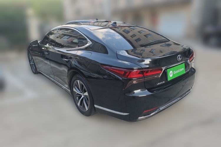 Used Lexus LS 2021 500h Excellence Edition Rear Left 45 Deg