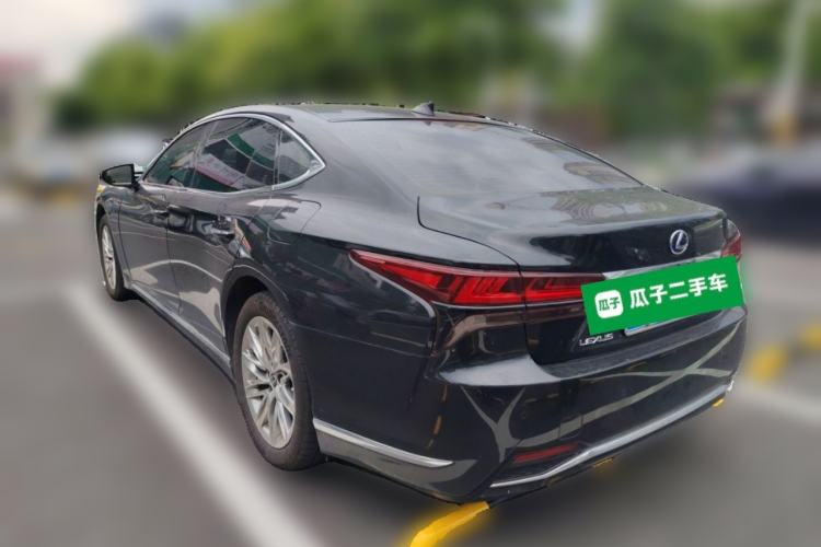 Used Lexus LS 2021 500h Luxury Edition Rear Left 45 Deg