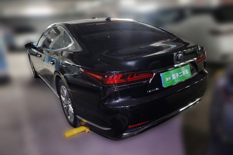 Used Lexus LS 2021 500h Luxury Edition Rear Left 45 Deg
