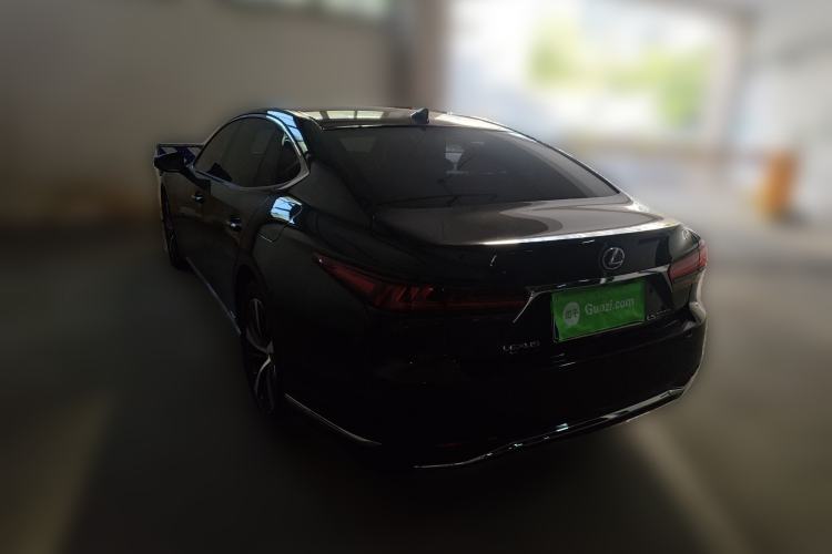 Used Lexus LS 2021 500h Excellence Edition Rear Left 45 Deg