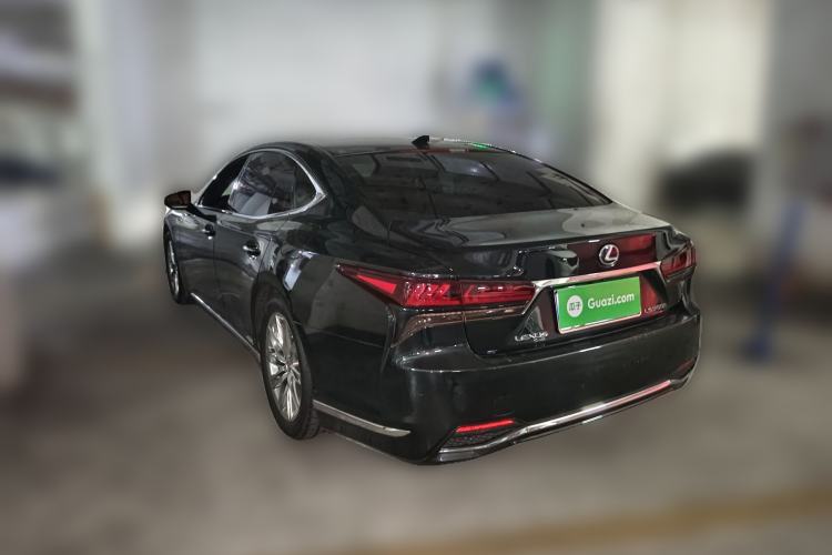 Used Lexus LS 2021 500h Luxury Edition Rear Left 45 Deg