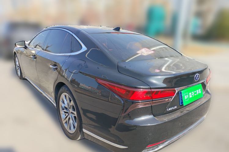 Used Lexus LS 2021 500h Luxury Edition Rear Left 45 Deg