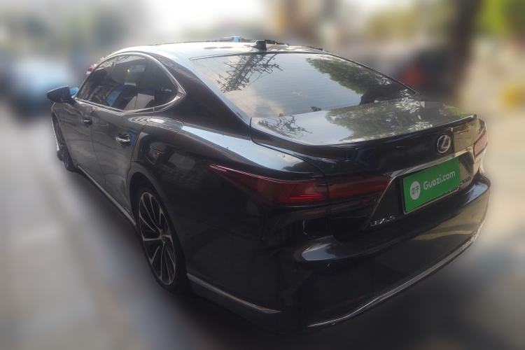Used Lexus LS 2021 500h Zhenyue Edition Rear Left 45 Deg