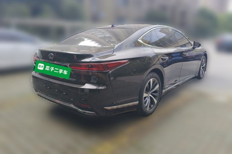 Used Lexus LS 2021 500h Excellence Edition Rear Right 45 Deg