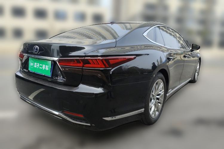 Used Lexus LS 2021 500h Luxury Edition Rear Right 45 Deg