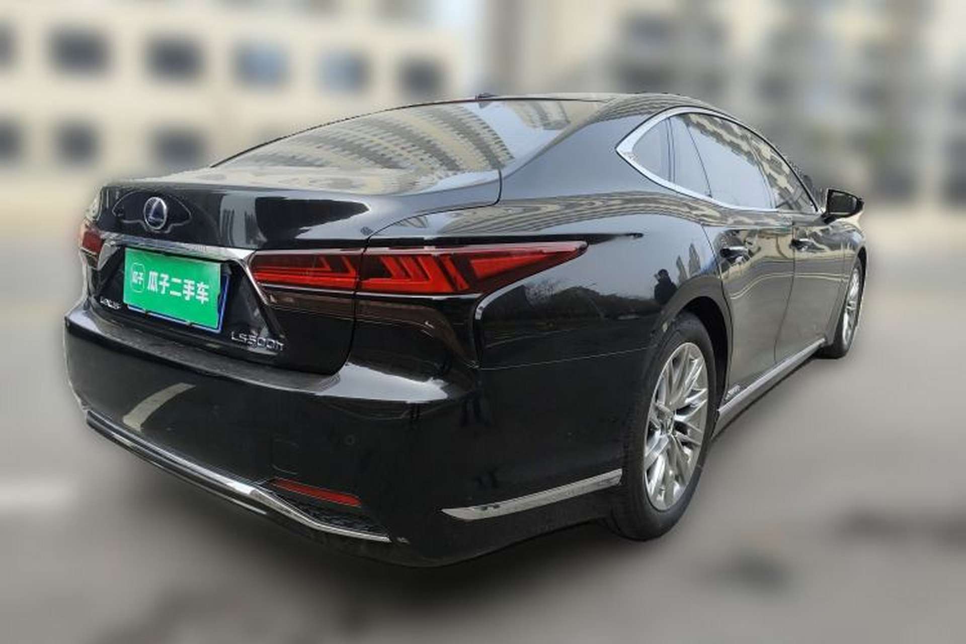 Used Lexus LS 2021 500h Luxury Edition Rear Right 45 Deg