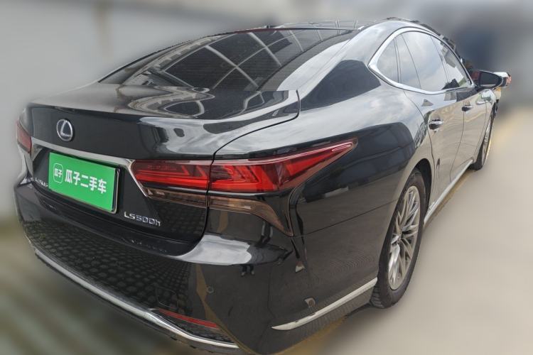 Used Lexus LS 2021 500h Luxury Edition Rear Right 45 Deg