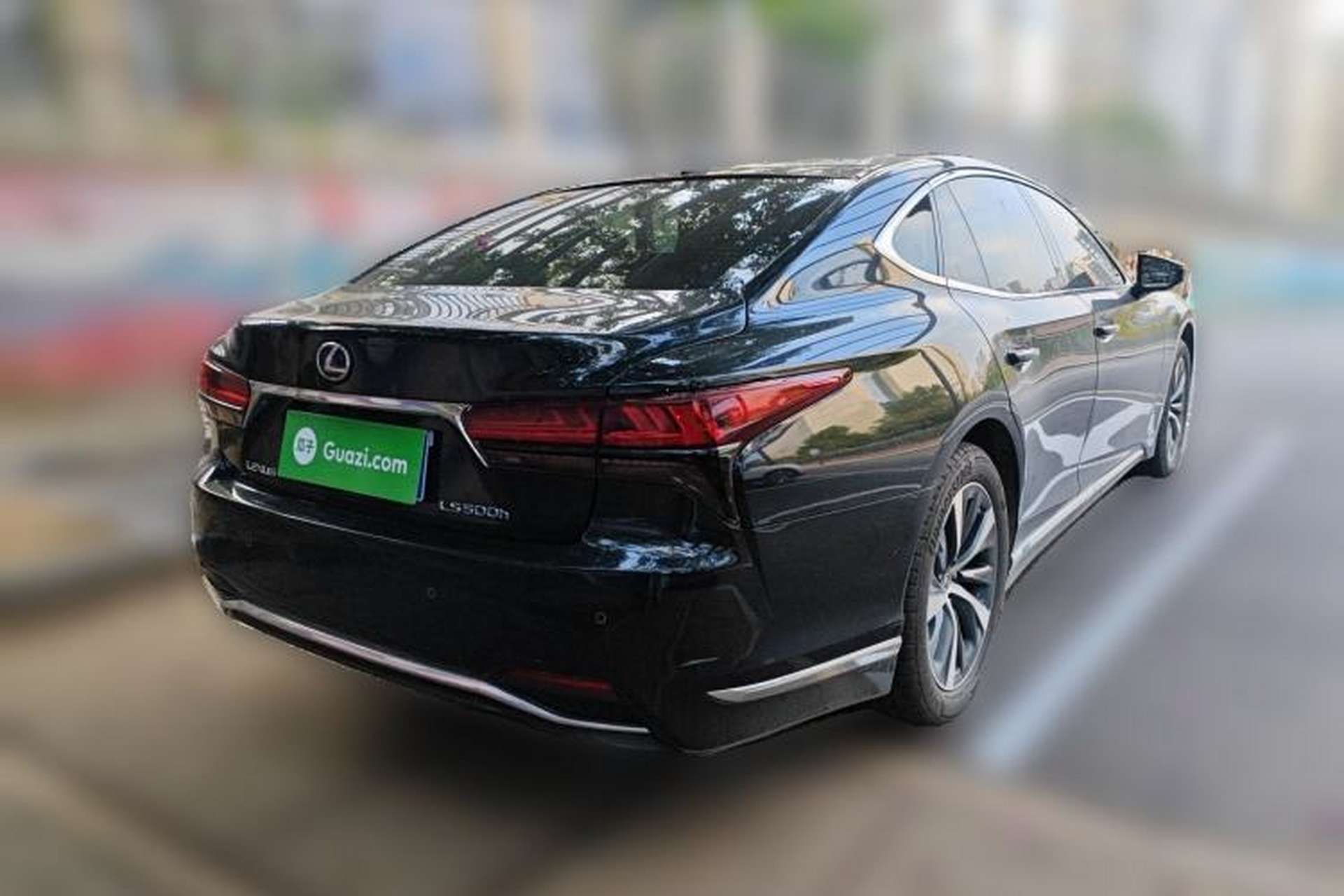 Used Lexus LS 2021 500h Excellence Edition Rear Right 45 Deg