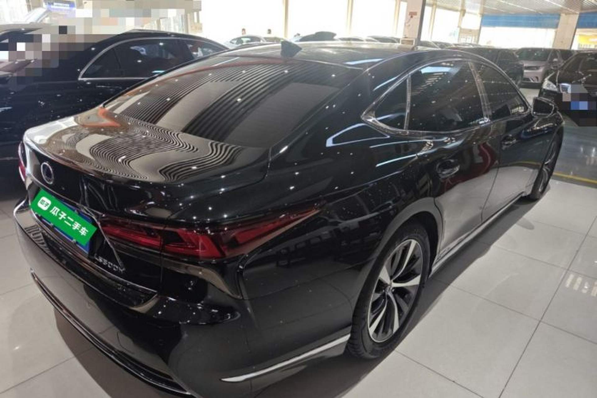 Used Lexus LS 2021 500h Excellence Edition Rear Right 45 Deg