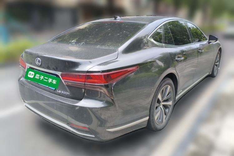 Used Lexus LS 2021 500h Excellence Edition Rear Right 45 Deg