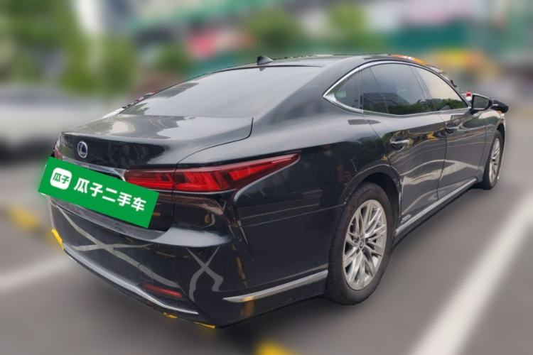 Used Lexus LS 2021 500h Luxury Edition Rear Right 45 Deg