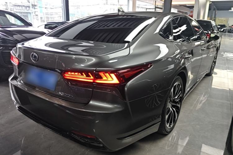 Used Lexus LS 2021 500h Excellence Edition Rear Right 45 Deg