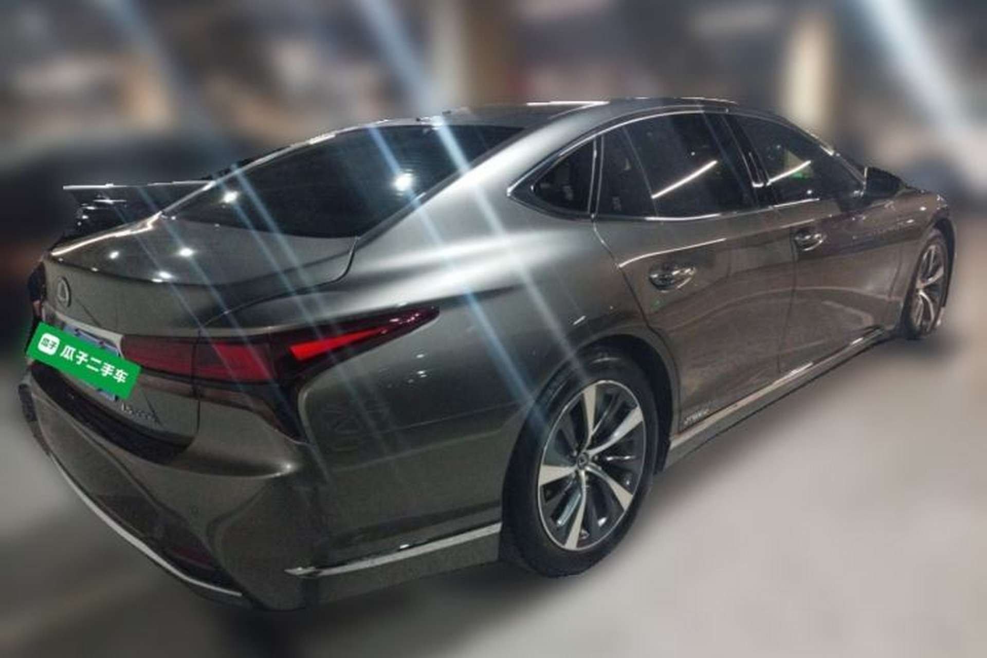 Used Lexus LS 2021 500h Excellence Edition Rear Right 45 Deg