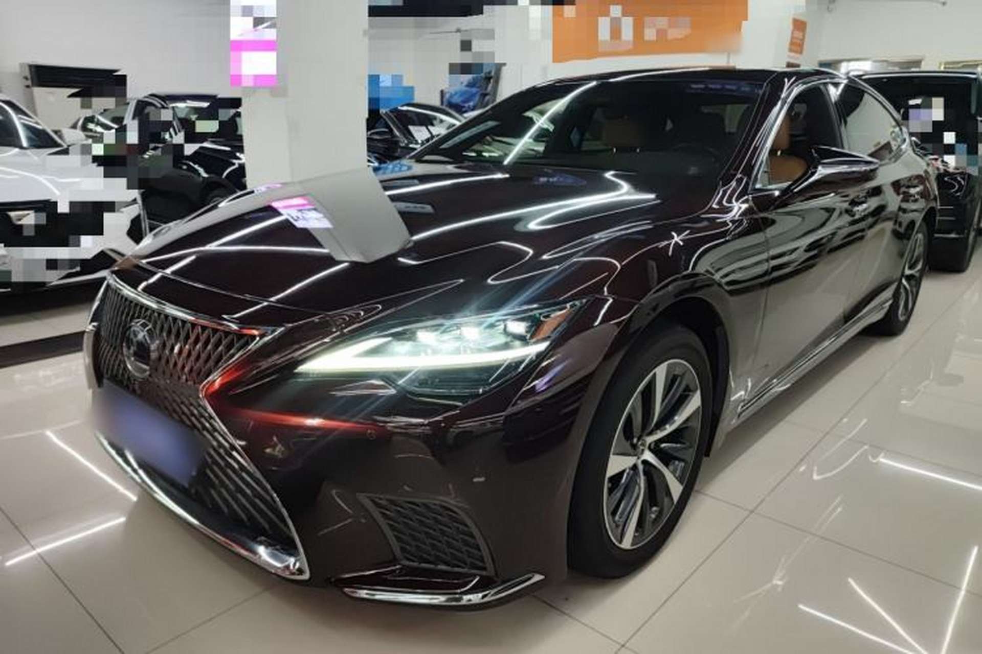 Used Lexus LS 2021 500h Excellence Edition Front Left 45 Deg