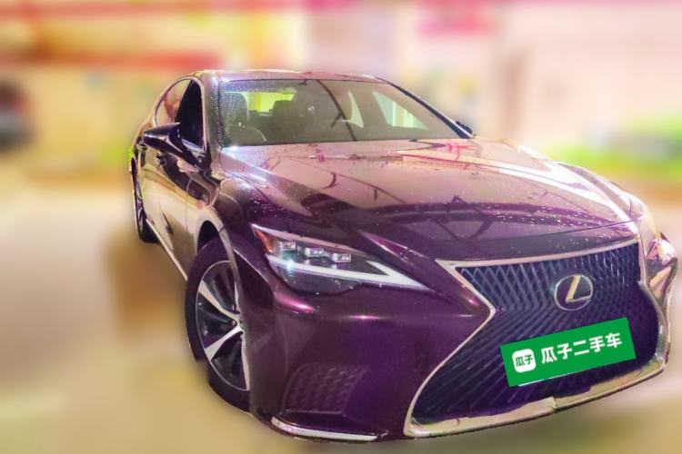 Used Lexus LS 2021 500h Excellence Edition Front Right 45 Deg