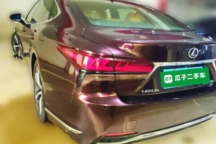Used Lexus LS 2021 500h Excellence Edition Rear Left 45 Deg