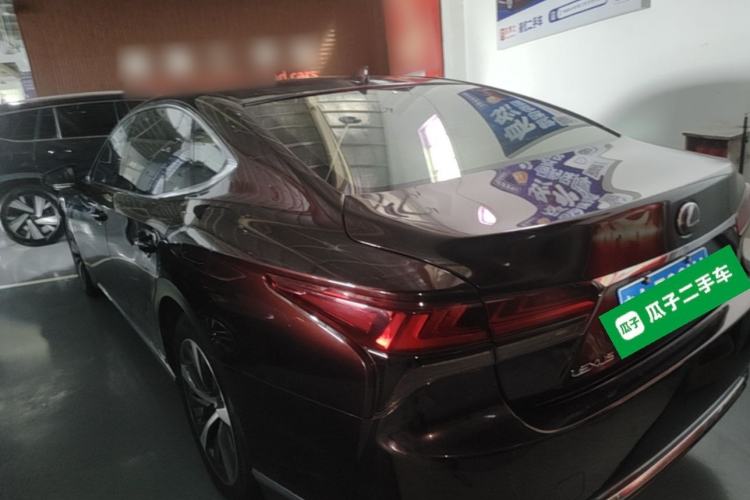 Used Lexus LS 2021 500h Excellence Edition Rear Left 45 Deg