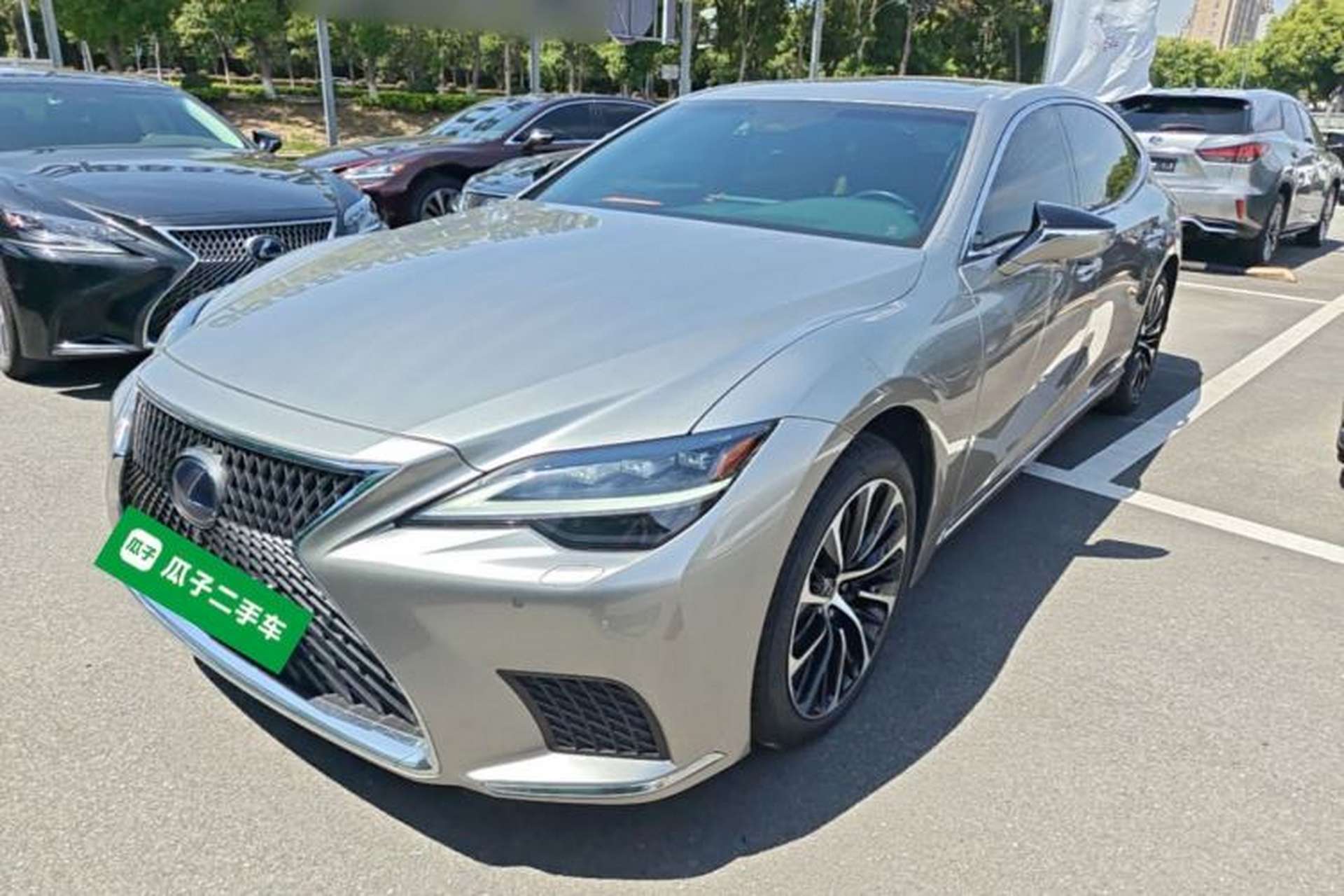 Used Lexus LS 2021 500h Excellence Edition Front Left 45 Deg