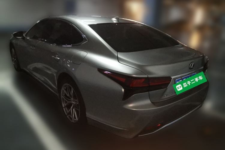 Used Lexus LS 2021 500h Excellence Edition Rear Left 45 Deg