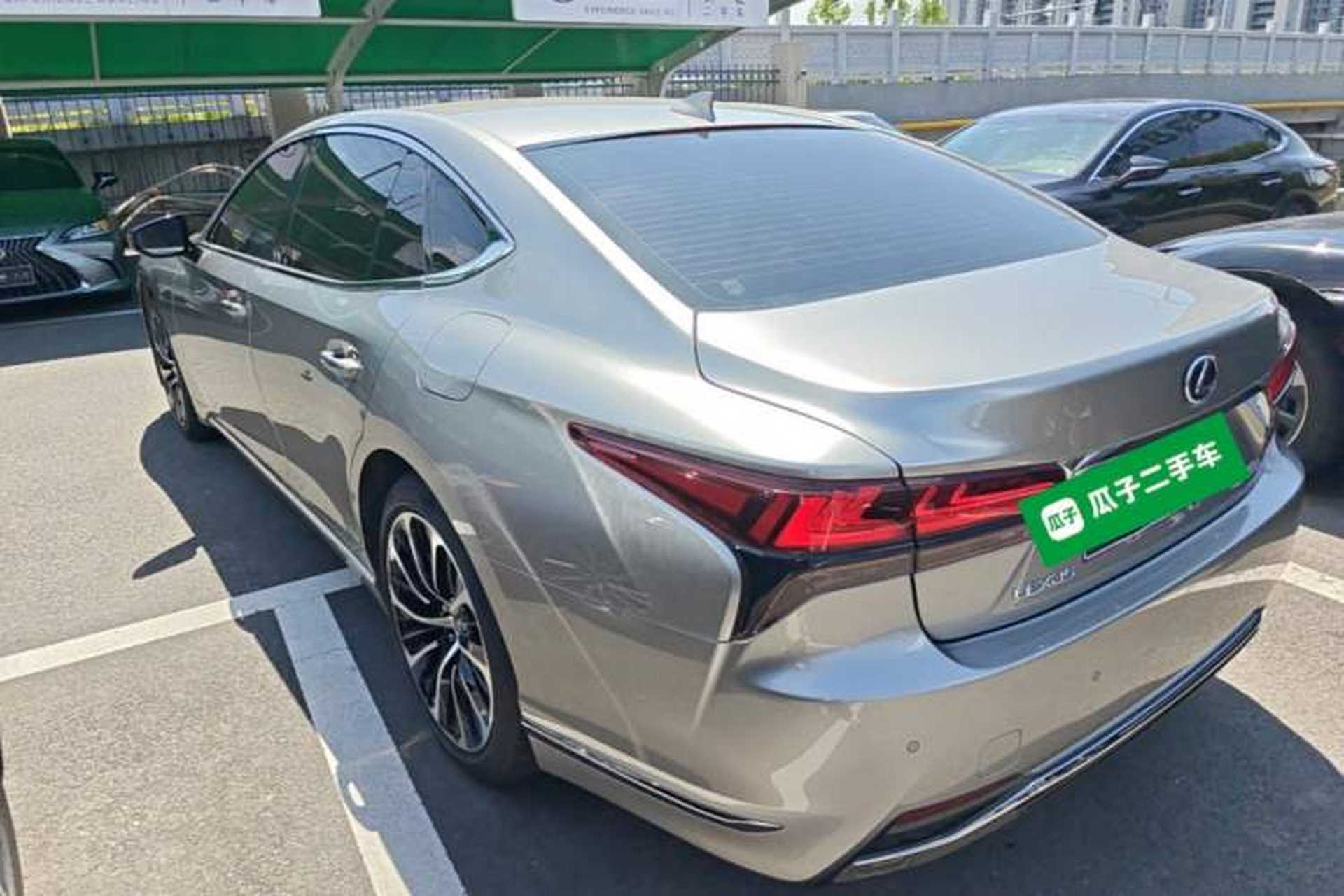 Used Lexus LS 2021 500h Excellence Edition Rear Left 45 Deg