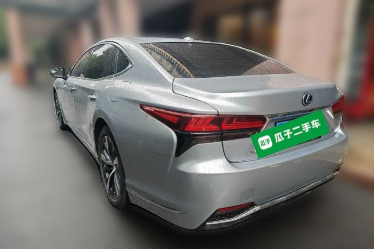 Used Lexus LS 2021 500h Excellence Edition Rear Left 45 Deg
