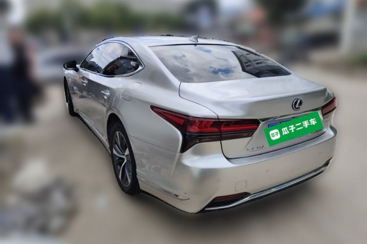 Used Lexus LS 2021 500h Excellence Edition Rear Left 45 Deg