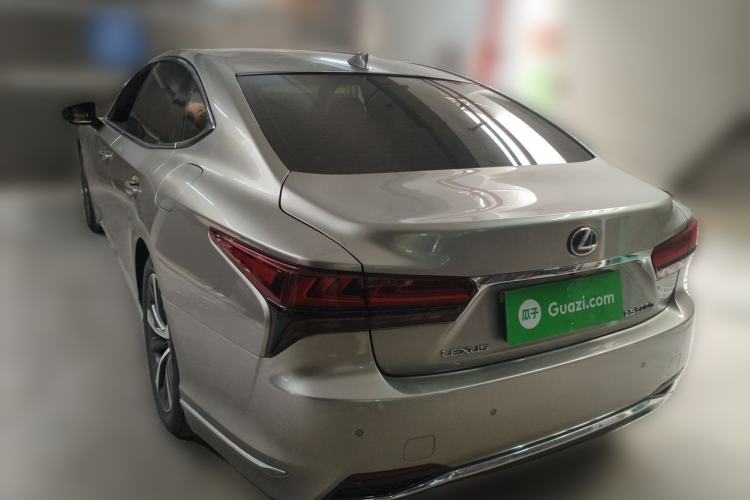 Used Lexus LS 2021 500h Excellence Edition Rear Left 45 Deg