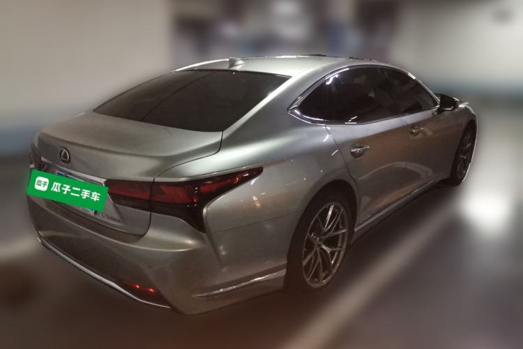 Used Lexus LS 2021 500h Excellence Edition Rear Right 45 Deg